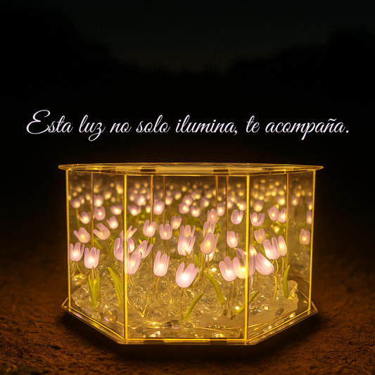 Tulipán Infinito de Luz Calida